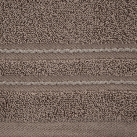 Ręcznik Emina (09), 30 x 50 cm, Brązowy