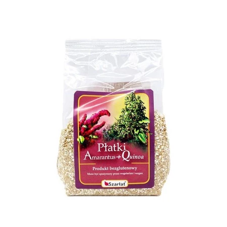 AMARANTUS płatki + Quinoa 250g SZARŁAT