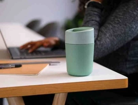 JJ - Kubek podróżny 340ml Sipp™, zielony