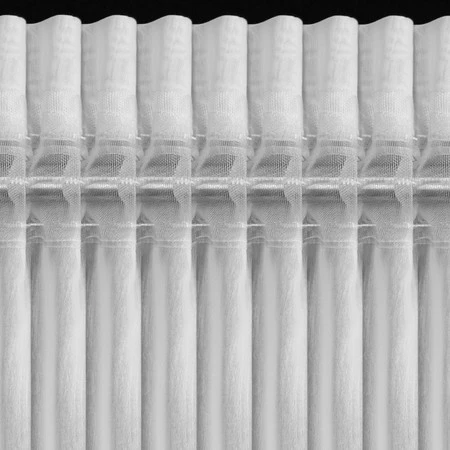 FIRANA GOTOWA ELENA NA TAŚMIE 300 X 150 CM BIAŁY