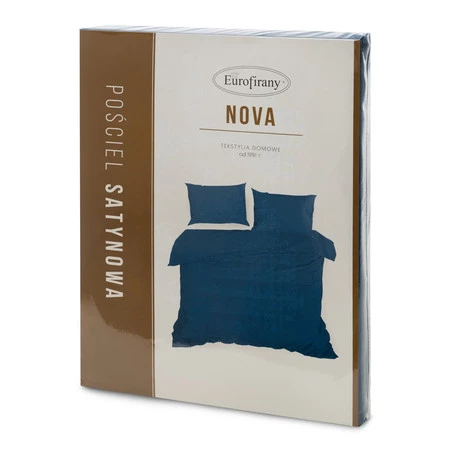 Komplet pościeli Nova3 180 x 200 cm, Ciemnoniebieski