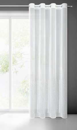 FIRANA GOTOWA SOLEI 140 X 250 CM BIAŁY