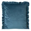 POSZEWKA VELVET 25 45 X 45 CM NIEBIESKI