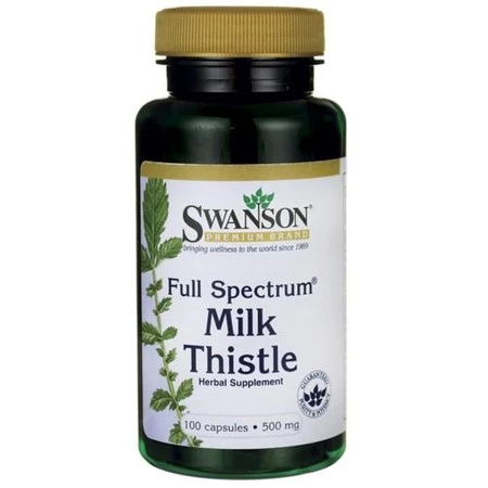 Swanson Fs Milk Thistle 500 Mg 100 K