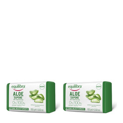 Zestaw: 2x Equilibra - Aloe Mydło aloesowe 100 g