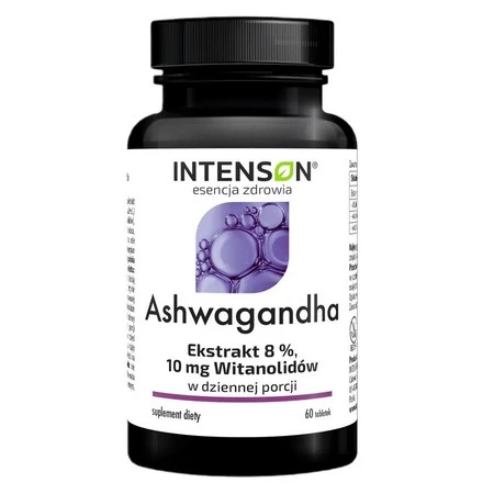 Intenson Ashwagandha 10mg witanolidów 60 tabletek