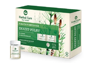 Herbal Care Skrzyp Polny kuracja w ampułkach do włosów bardzo zniszczonych 5x5ml