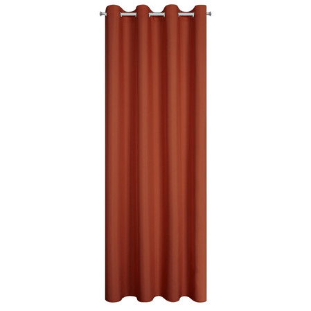 ZASŁONA GOTOWA RITA 140 X 250 CM CEGLASTY