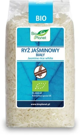 BIO PLANET Ryż jaśminowy biały BIO 500g