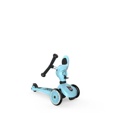 SCOOTANDRIDE Highwaykick 1 2w1 Jeździk i hulajnoga 1-5 lat Blueberry