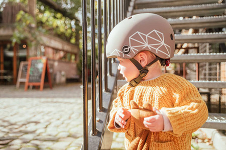 SCOOTANDRIDE Highwaykick 1 Lifestyle 2w1 Jeździk i hulajnoga z zamykanym schowkiem 1-5 lat Brown Lines
