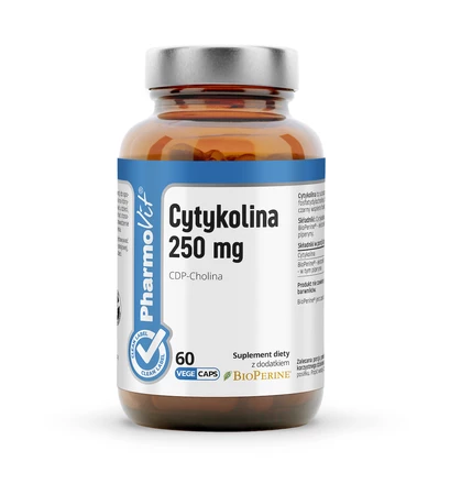 Pharmovit Cytykolina 250 mg CDP-Cholina 60 kaps.