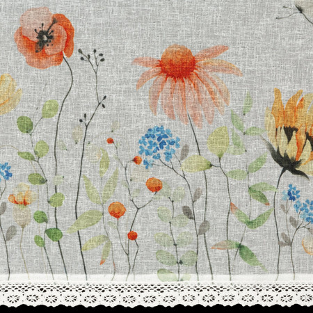 Firana gotowa Nati na Taśmie 150 x 60 cm, Biały