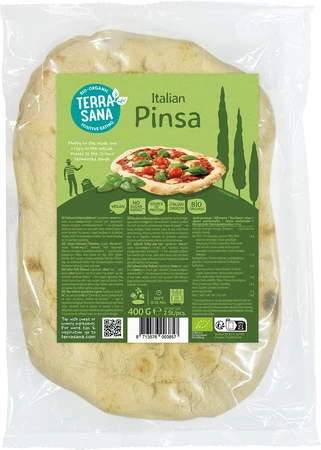 PINSA BIO 400 g - TERRASANA KRÓTKA DATA 2025-11-29