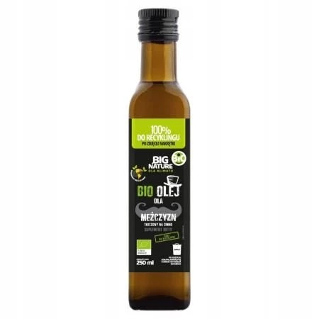 Big Nature Olej DLA MĘŻCZYZN bio tłoczony na zimno 250ml