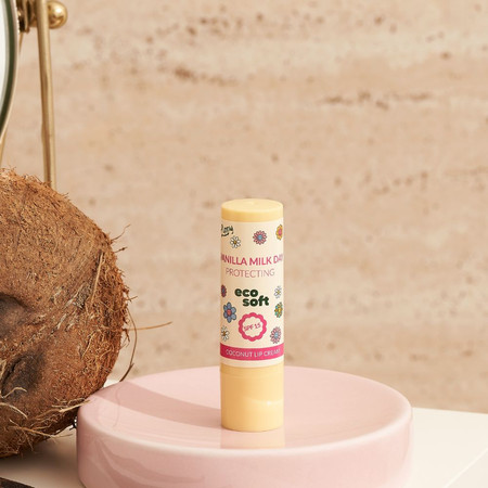 EcoSoft, Balsam do ust, Lippy Day, TWIST UP, Wanilia, 4,8 ml