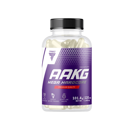Trec AAKG Mega Hardcore przedtreningówka 120 kaps.