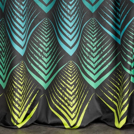 ZASŁONA GOTOWA ANGELINA 140 X 250 CM CZARNY