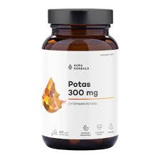 Aura Herbals Potas 300 mg cytrynian potasu 60 kaps.