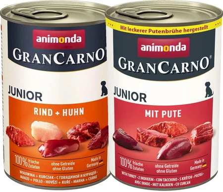ANIMONDA Grancarno JUNIOR Indyk 400g