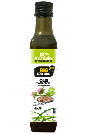 Big Nature Olej z ostropestu 250 ml 100%