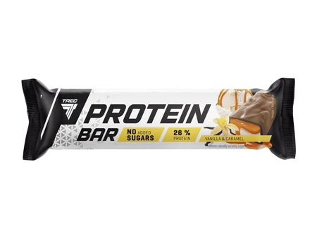 Trec Protein Bar Trec baton proteinowy 49g smak wanilia karmel