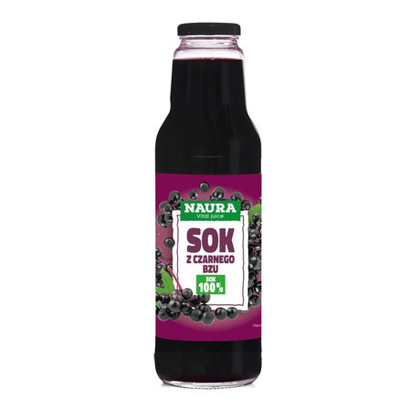 Zestaw 2x Sok z czarnego bzu 750 ml