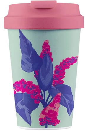 KUBEK PODRÓŻNY Z TWORZYWA PLA HIACYNT 350 ml - CHIC-MIC