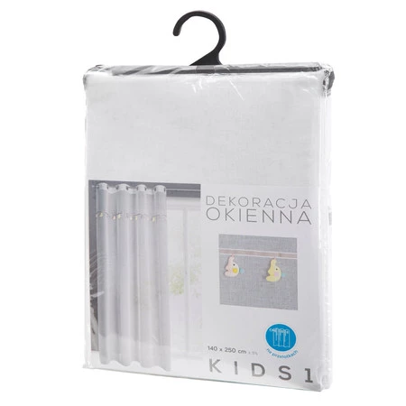 FIRANA GOTOWA KIDS 1 140 X 250 CM BIAŁY