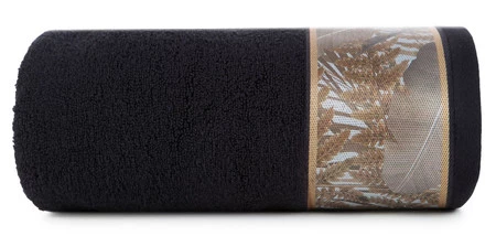 Ręcznik Eva 17 70 x 140 cm, Czarny