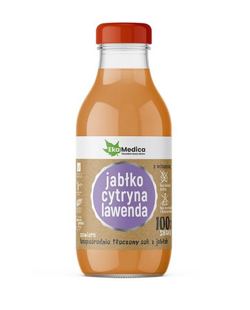 EkaMedica Sok jabłko, cytryna, lawenda 300ml