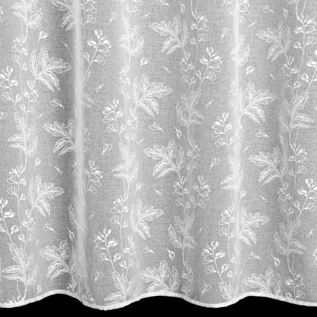 FIRANA GOTOWA SERENA 140 X 260 CM BIAŁY