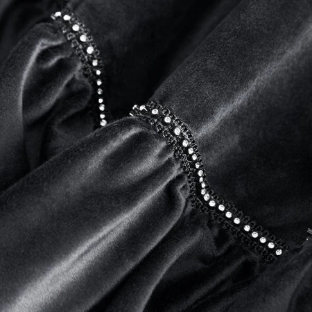 ZASŁONA GOTOWA CARLI 140 X 250 CM CZARNY