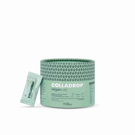 Colladrop® Vegan, collagen booster Vollagen® 2000ml 30 saszetek smak cytryna vegan