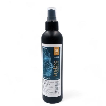  ZOKE Srebro koloidalne 20 ppm. 200 ml