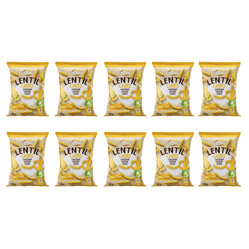 Zestaw 10x Chipsy z czerwonej soczewicy o smaku sera Cheddar 100 g