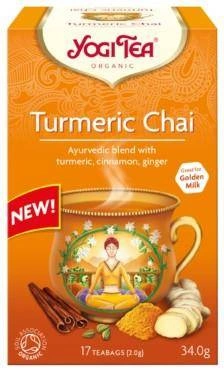 Yogi Tea − Turmeric Chai, herbata − 17 x 1.8 g
