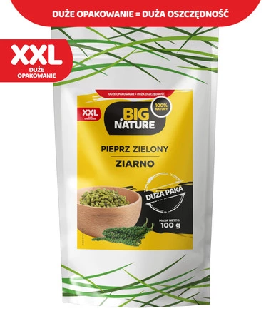Pieprz zielony ziarno 100g
