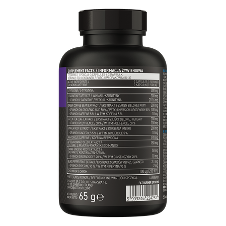 OstroVit Fat Burner eXtreme 90 kaps.