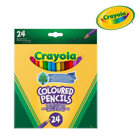 Kredki 24kol ołówkowe 3624 Crayola