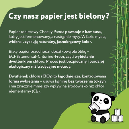 Cheeky Panda, Papier toaletowy trzywarstwowy, 9 rolek