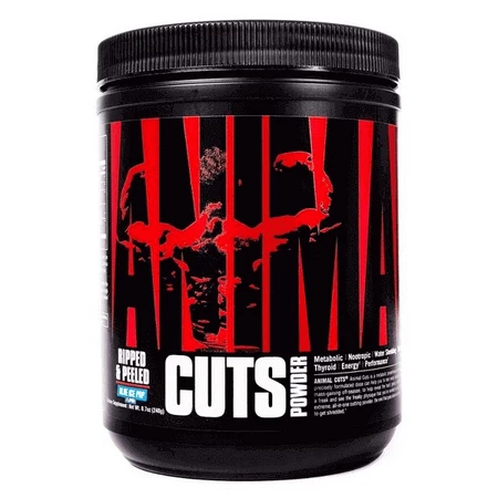 Universal Nutrition Spalacz tłuszczu Universal Animal Cuts Powder 248g niebieski lód