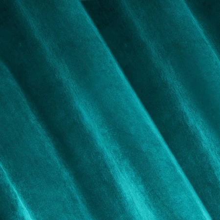 ZASŁONA GOTOWA SAMANTA NA TAŚMIE 140 X 270 CM TURKUSOWY