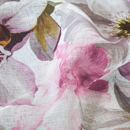 ZASŁONA GOTOWA BELLA 140 X 250 CM CIEMNORÓŻOWY