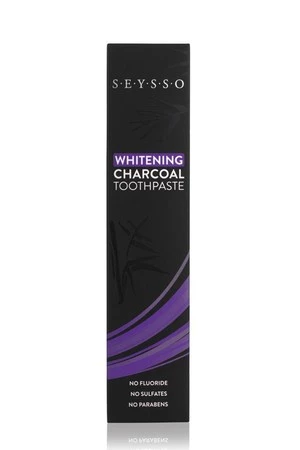 SEYSSO PASTA 75ml CHARCOAL WHITENING Carbon Wybielająca Pasta do Zębów z Aktywnym Węglem