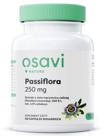 OSAVI Passiflora - ekstrakt 250 mg (120 kaps.)