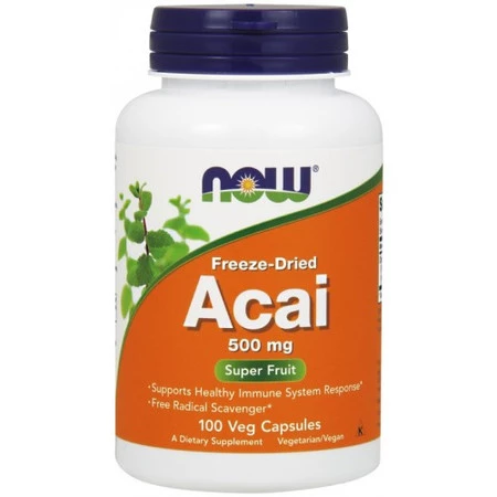 Now Foods Acai 500 mg - 100 tabl. vege