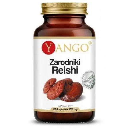 Suplement diety Zarodniki Reishi 270mg suplement diety 100 kapsułek