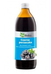 Ekamedica Czarna Porzeczka 0,5L Sok 100%