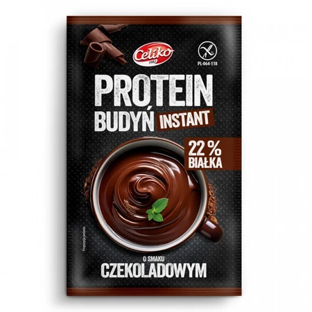 Celiko Budyń proteinowy o smaku czekoladowym bezglutenowy 40 g
